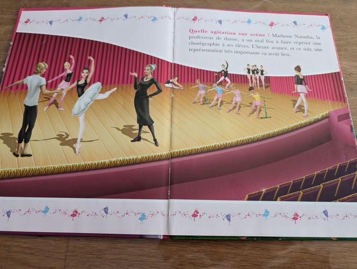 Livre Barbie Rêve de danseuse étoile - photo numéro 3