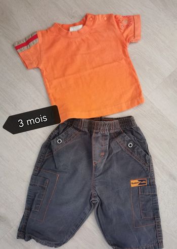 Ensemble 3 mois garçon