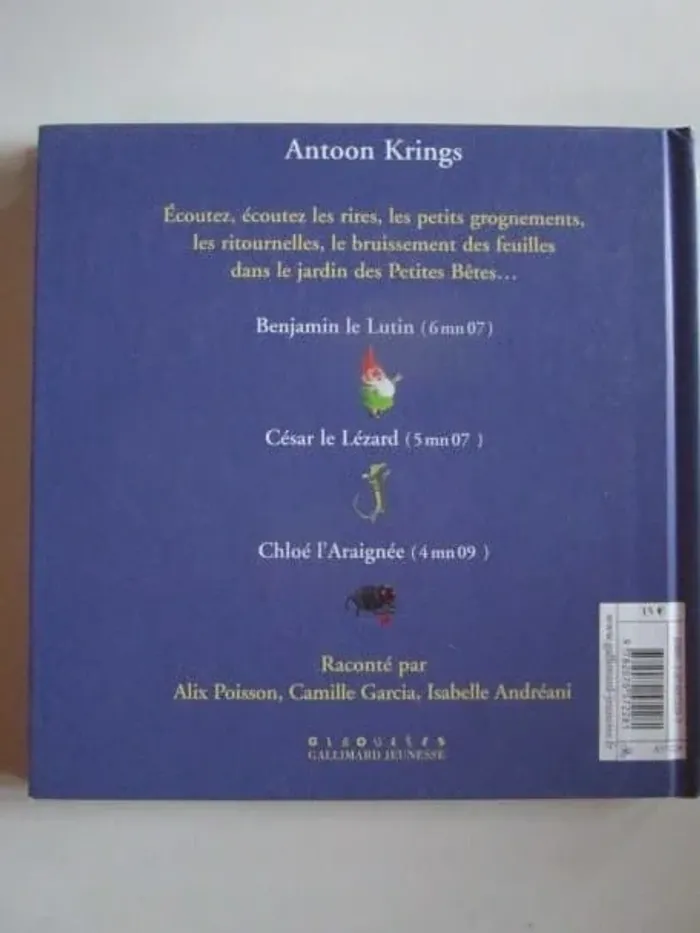 Livre cd 3 histoires - Drôles de Petites Bêtes - photo numéro 2