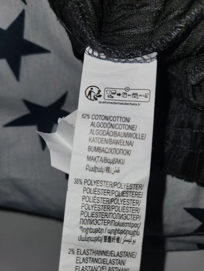Pantalon velours côtelé taille 12 ans - photo numéro 3