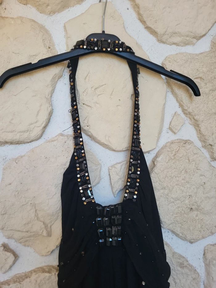 Sublime robe noir neuve. - photo numéro 2