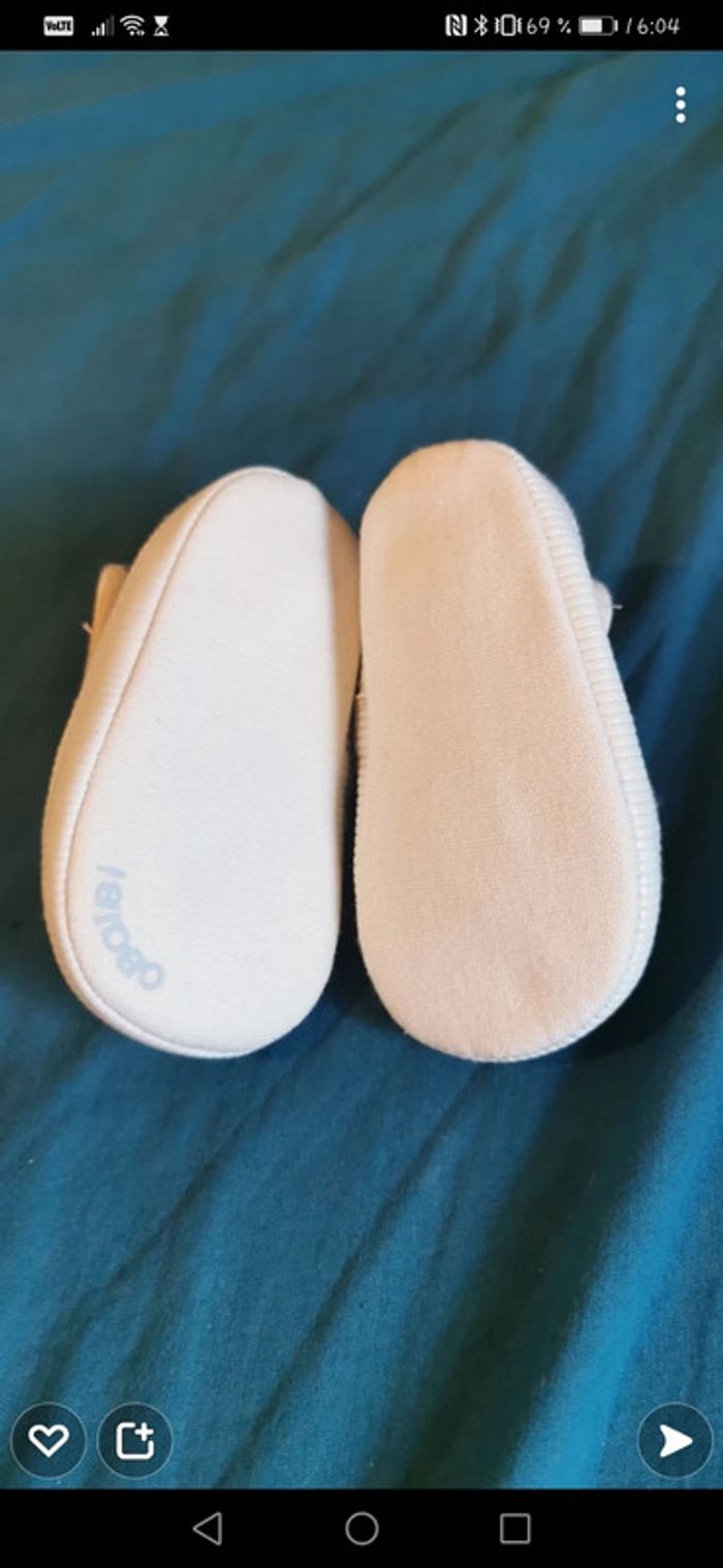 Chaussure chaussons bebe mixte - photo numéro 2
