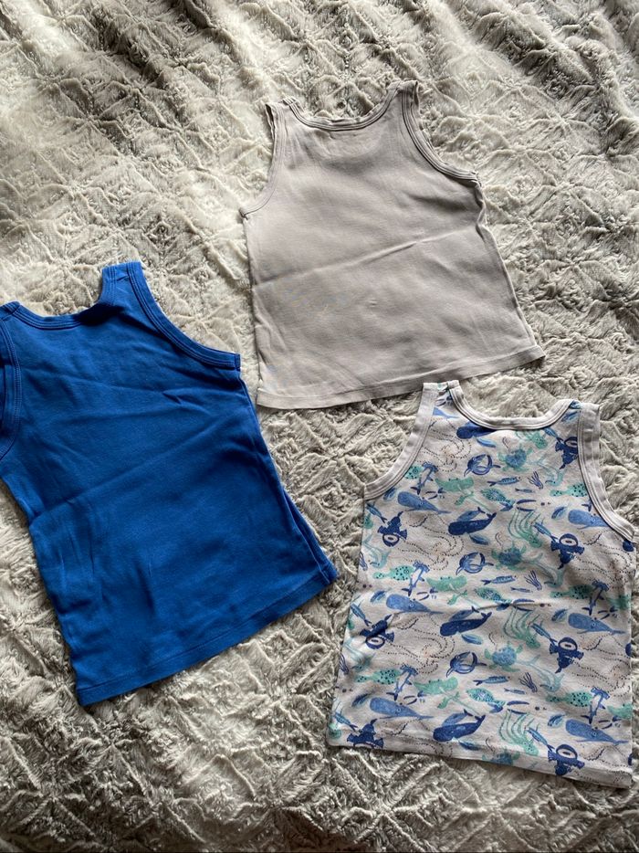 Lot débardeurs petit bateau - photo numéro 2