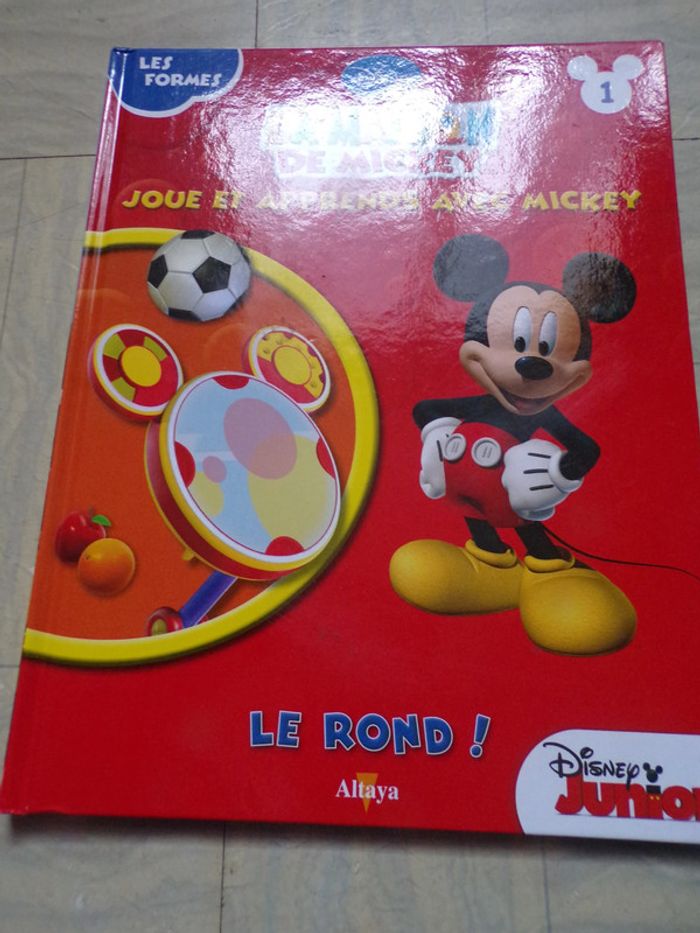Livre N°1 La maison de Mickey