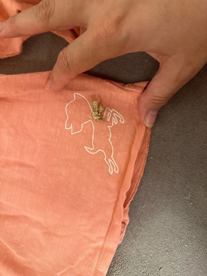 T shirt manches longues effet blouse - photo numéro 3