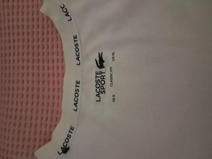 lot pantalons sweat xl et tees shirts lacoste - photo numéro 7