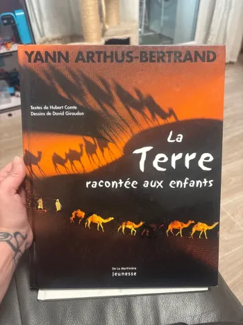 🛑livre la terre racontée aux enfants🛑