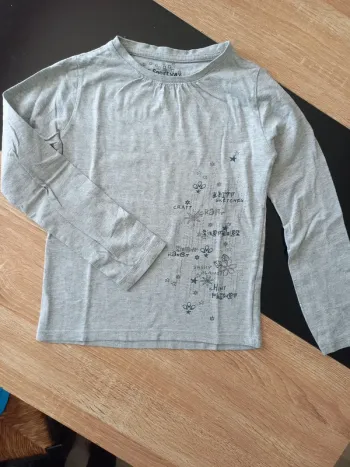Tee-shirt manches longues fille 10 ans