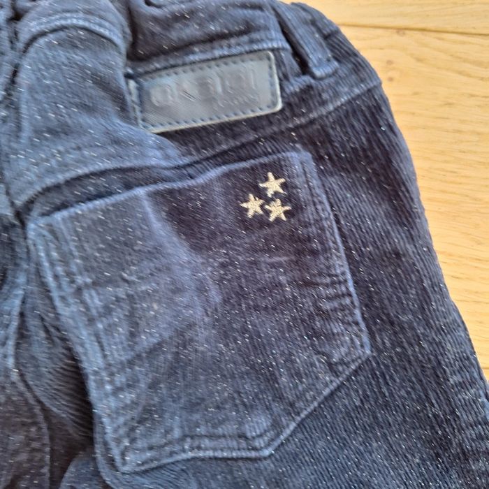 Pantalon velours skinny pailleté avec étoiles 8 ans - photo numéro 4