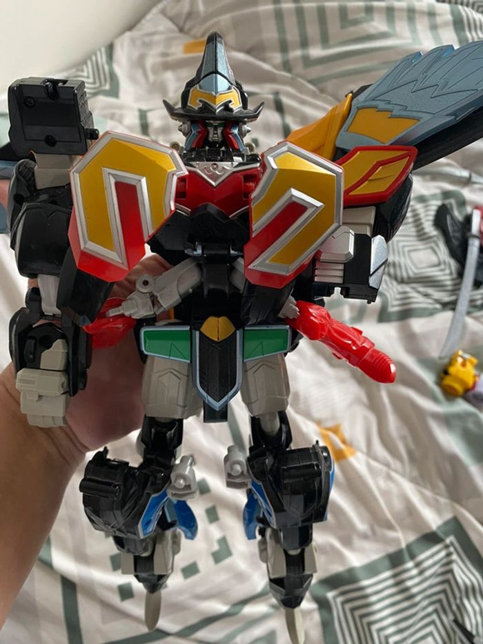 power rangers megazord bandai 2005 mystic force dx titan - photo numéro 14