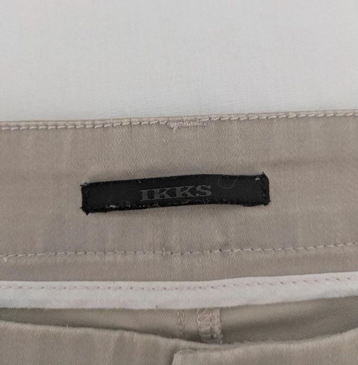Pantalon d'été beige - IKKS - taille 28 (FR 38) - photo numéro 5