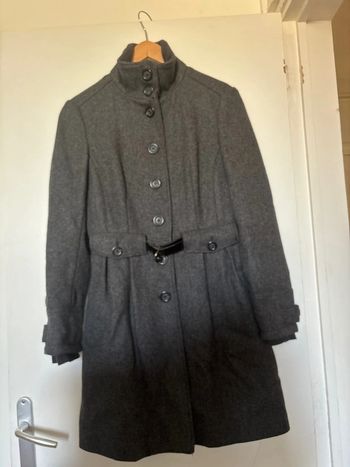 Manteau laine Mango