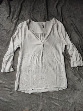 Haut Blanc Femme stradivarius M