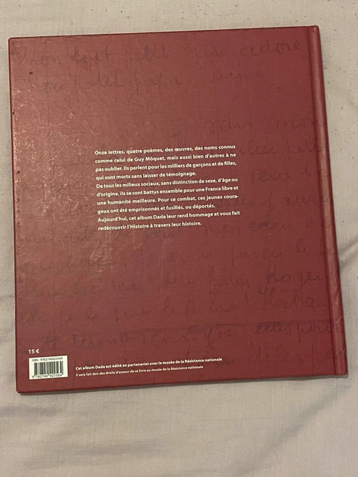 Livre lettres de jeunes résistants - photo numéro 2