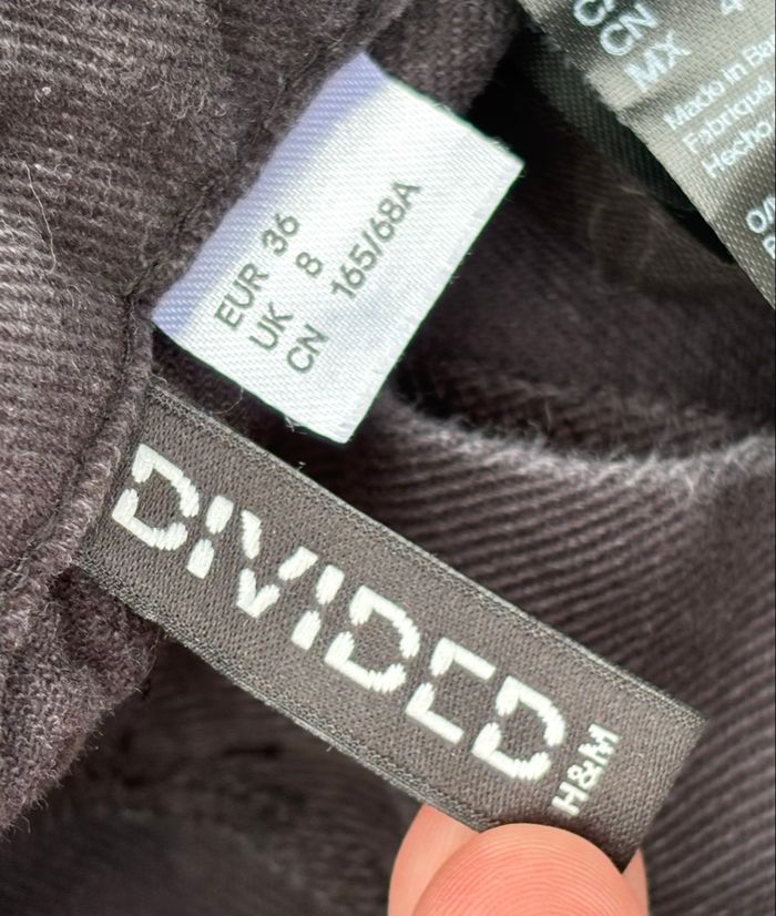🖤 Jupe en jean H&M Divided avec ceinture – Taille 36 (S) - photo numéro 4