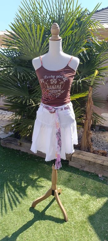 ensemble jupe + débardeur banana moon S