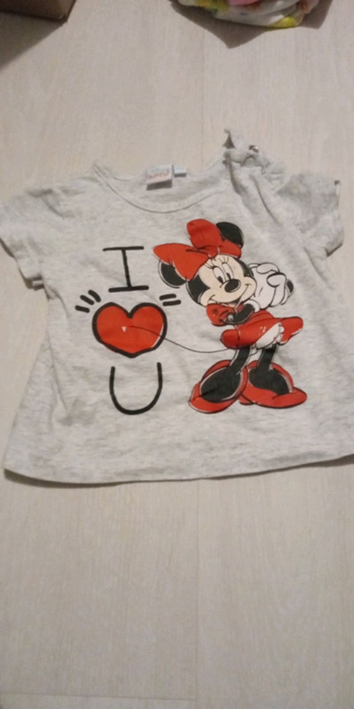 Lot de 2 tee-shirt Minnie - photo numéro 2