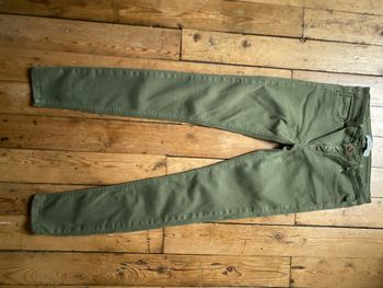 Jeans kaki stretch coupe skinny 36 Zara