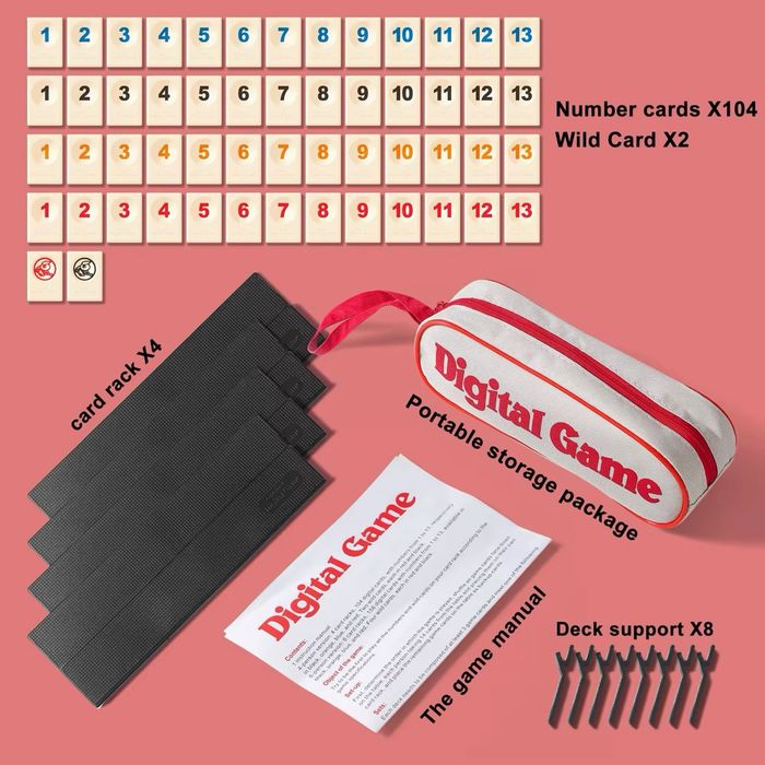 Jeu Digital Game (similaire au Rummikub) Neuf avec pochette - photo numéro 9