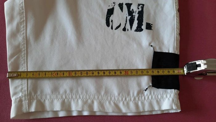 Short de plage blanc & noir - photo numéro 7