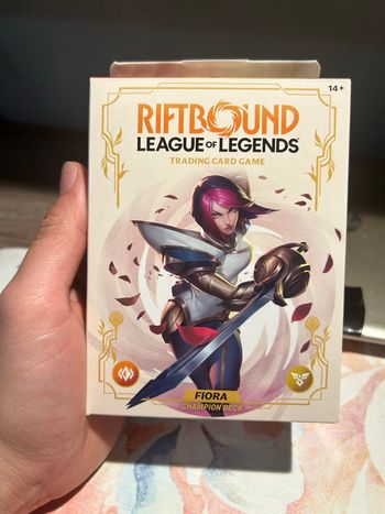 Riftbound deck fiora League of légende 