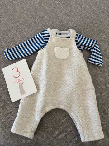 Ensemble petit bateau jacadi 3 mois