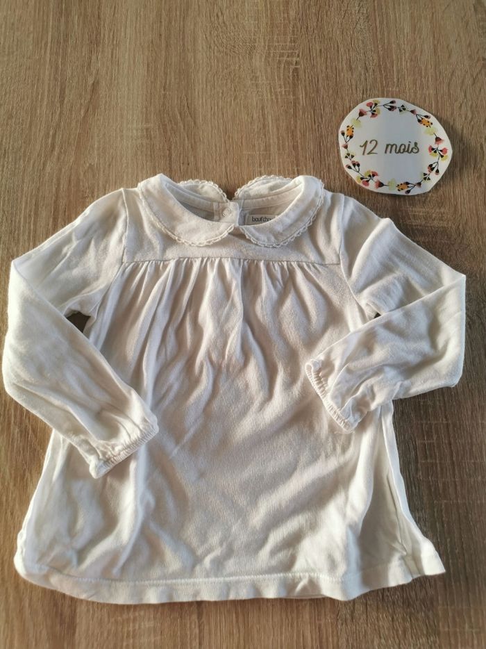 Ensemble bébé fille 12mois pantalon et t-shirts manches longues sergent major et boutchou tbe - photo numéro 6