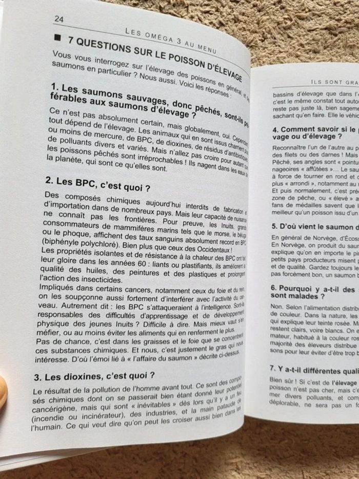 Livre Les oméga 3 au menu d'Anne Dufour - Santé et recettes - photo numéro 6