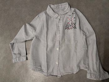 chemise fille 5 ans
