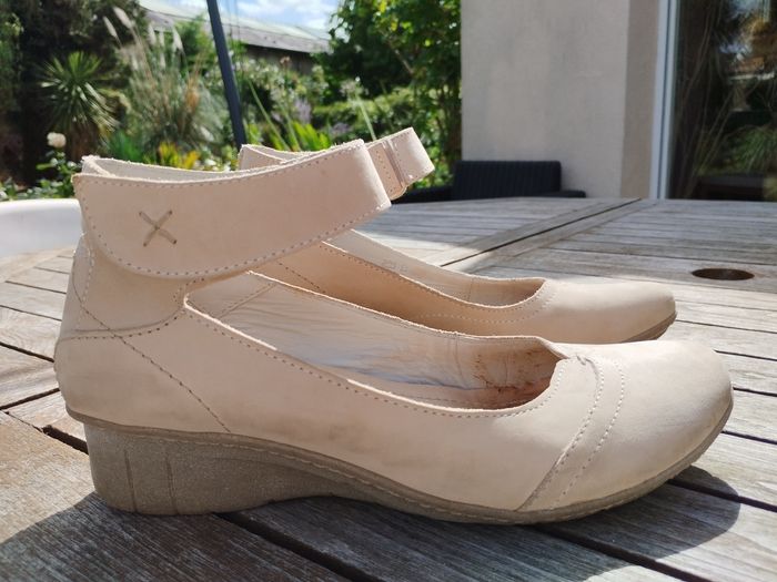 Chaussures beige femme 40 - photo numéro 5