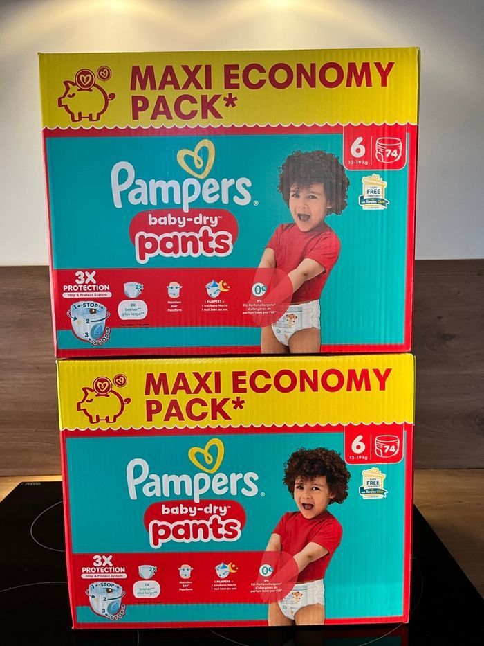 2 pack pants taille 6