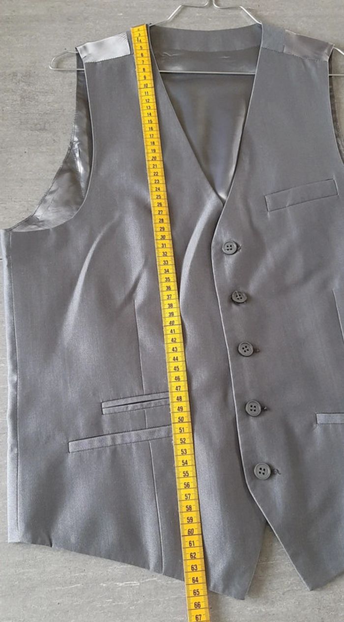 Costume 3 pieces gris Armand Thierry - photo numéro 11