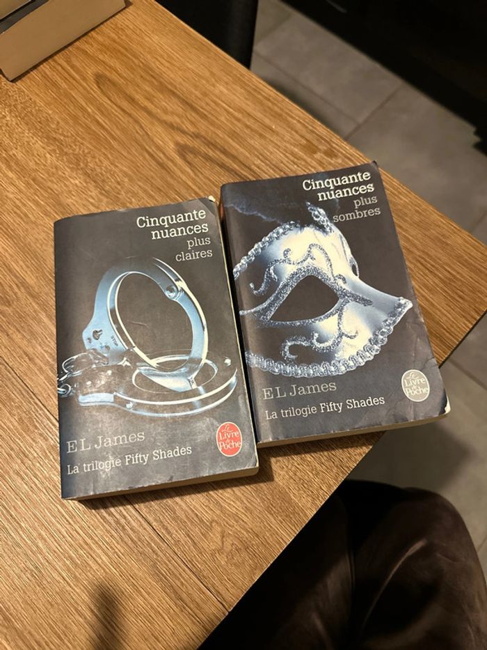 Livre cinquante nuances de grey