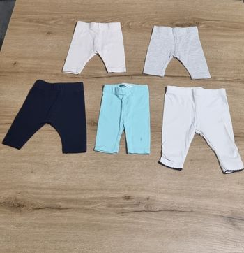 Lot leggings 1 mois