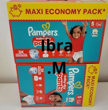 Couches pampers taille 5