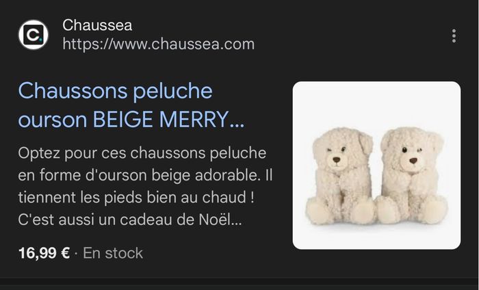 Chaussons femme « Ourson » - photo numéro 5