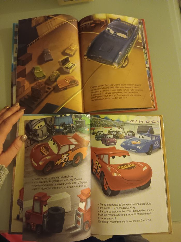 Lots Livre cars disney - photo numéro 6