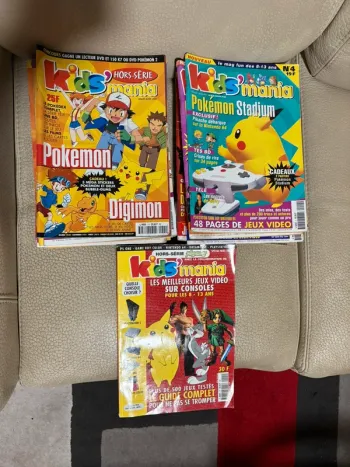 Lot de 18. Magazines kids mania plus un hors-série.