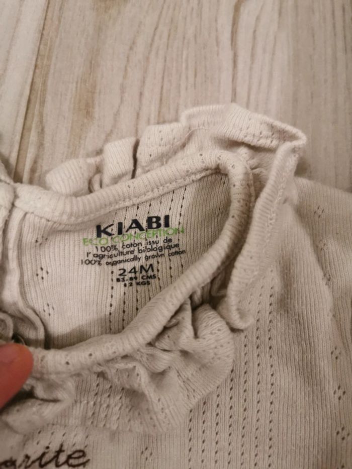 Body manche longue kiabi 24 mois - photo numéro 2