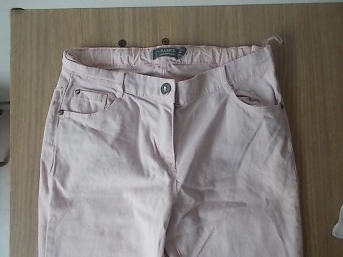 pantalon rose pale