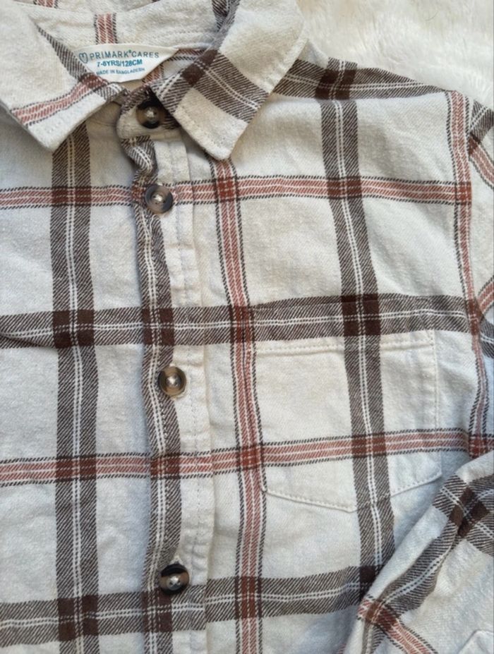 Chemise à carreaux garçon - photo numéro 4