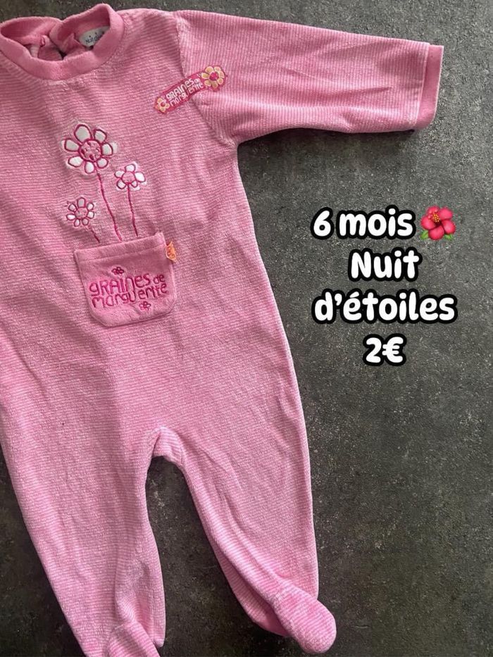 Pyjama 🌺 6 mois 🌺 Nuit d’étoiles