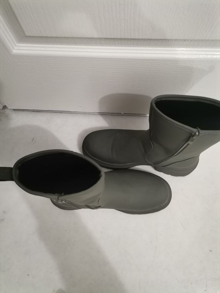 Bottes biker vert kaki – neuves – pointure 41 - photo numéro 3