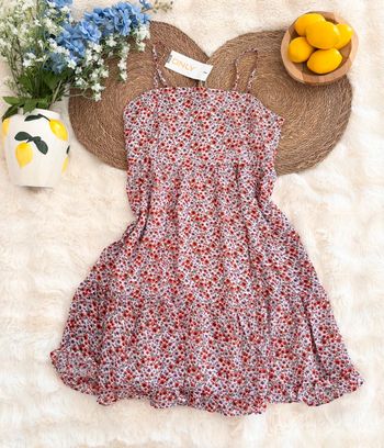 Robe à fleurs rose Only taille M