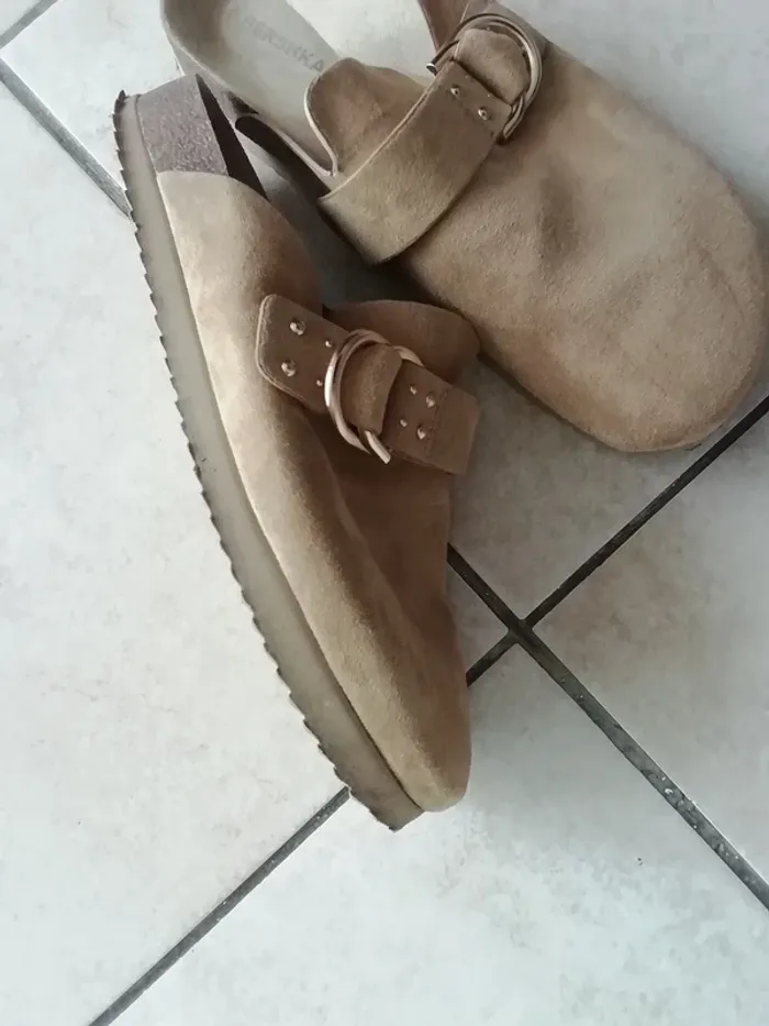 Mules Sabot Bershka 38 - 38,5. - photo numéro 4