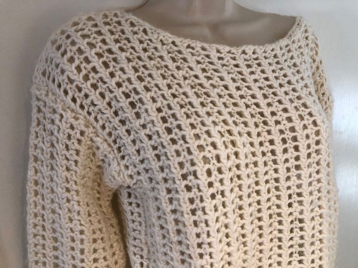 Esprit pull blanc cassé taille M - photo numéro 16