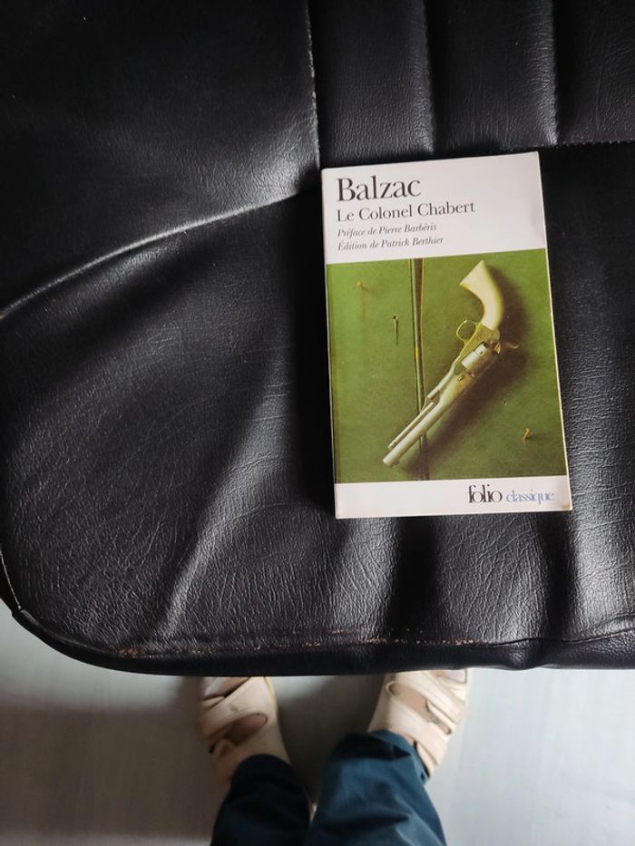 livre poche Balzac Le colonel Chabert