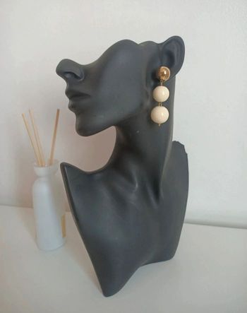 Boucles d'oreilles pendantes 'Boules' - Milë Mila 