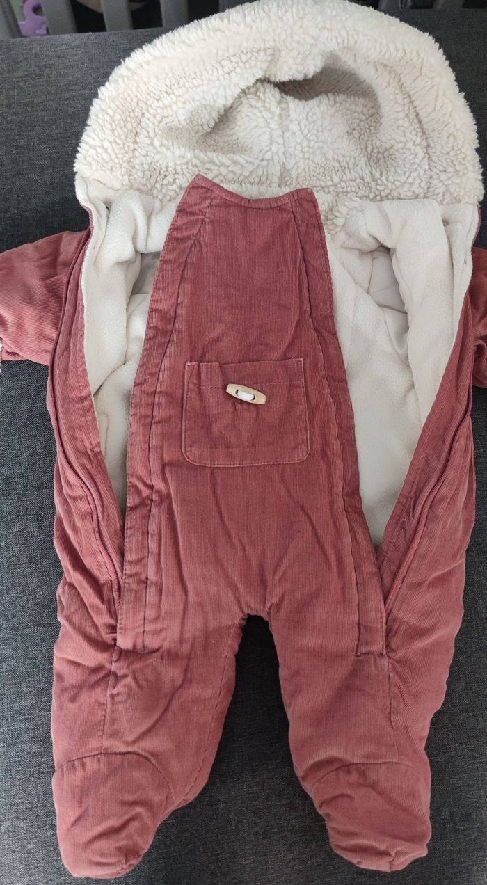 Combi pilote vieux rose - photo numéro 2