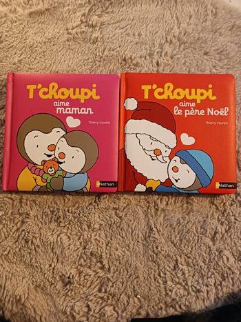 Lot 2 livres T'choupi 